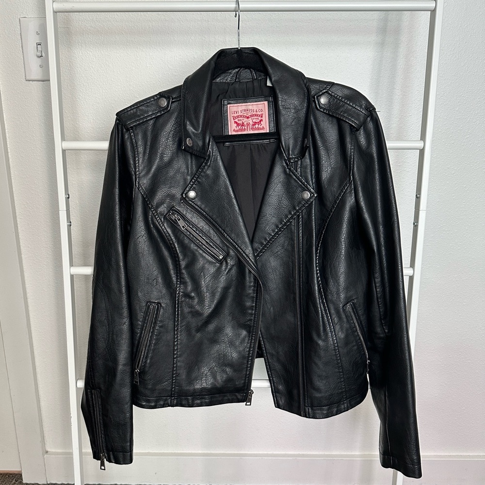 Levi’s Faux Leather Moto Jacket